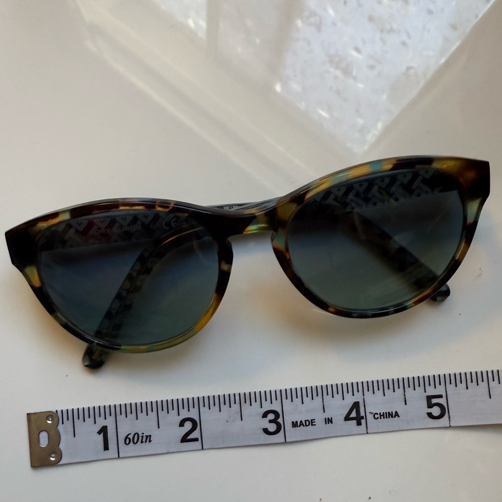 Tory Burch Multicolor Tortoiseshell Sunglasses - image 4